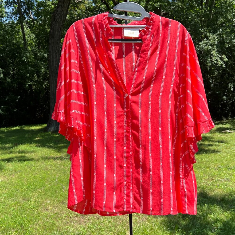 The Anthropologie Maeve Women's Top Blouse